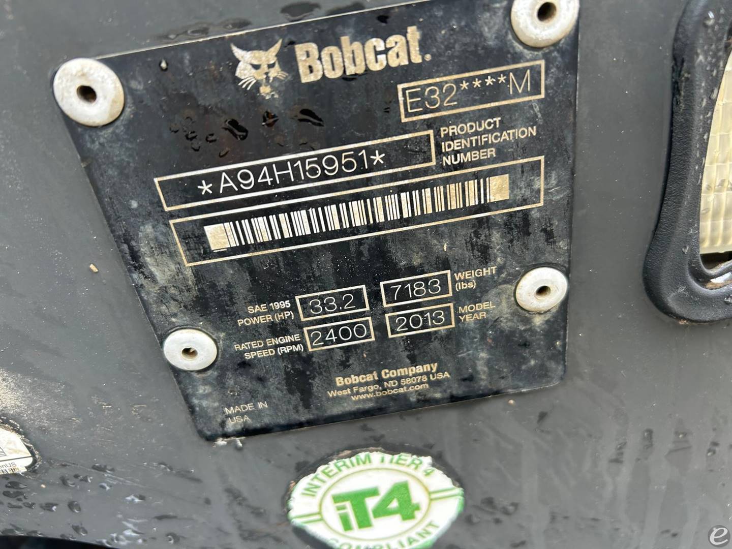 2013 Bobcat E32M At UsedEquipmentHub.com