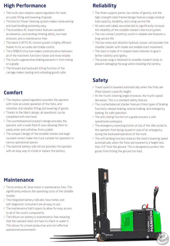  Hangcha WCS18Li At UsedEquipmentHub.com