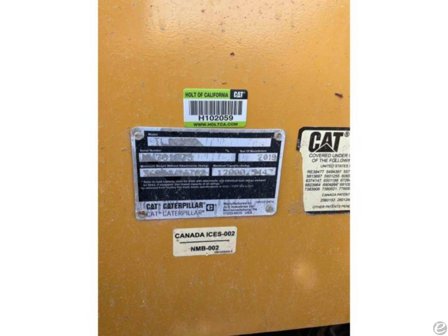 2019 Cat TL1255D At UsedEquipmentHub.com