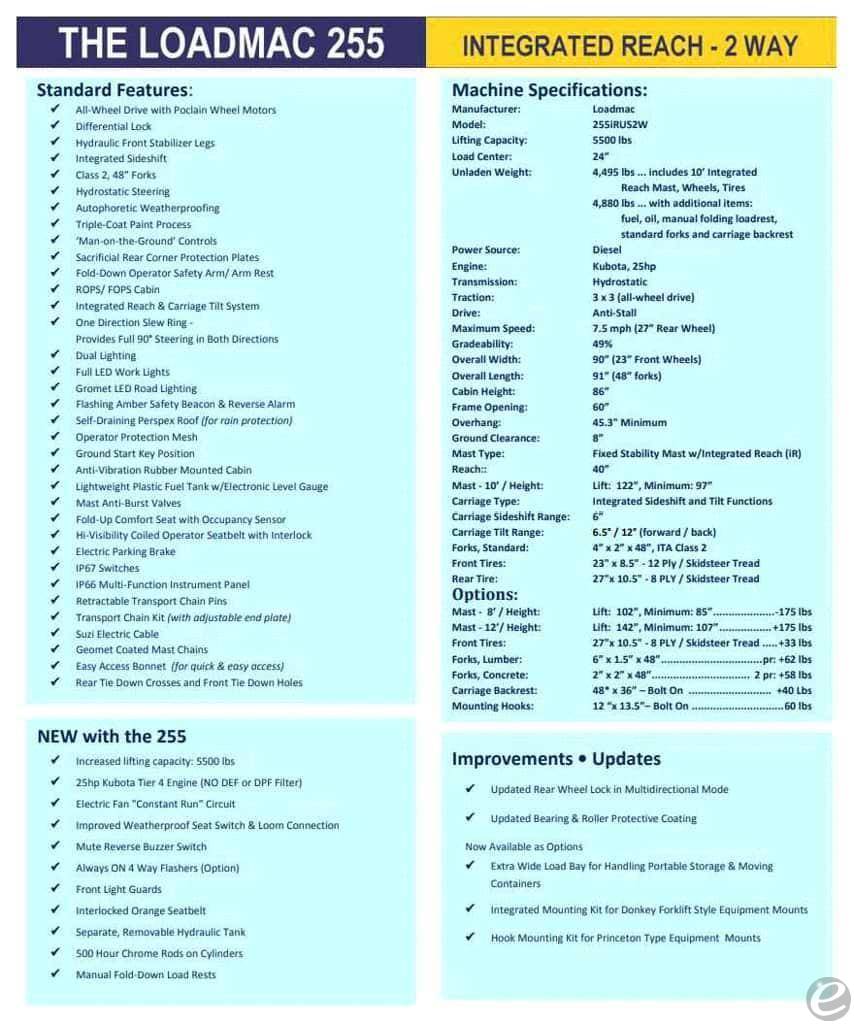 2026  255 iR 2-Way At UsedEquipmentHub.com