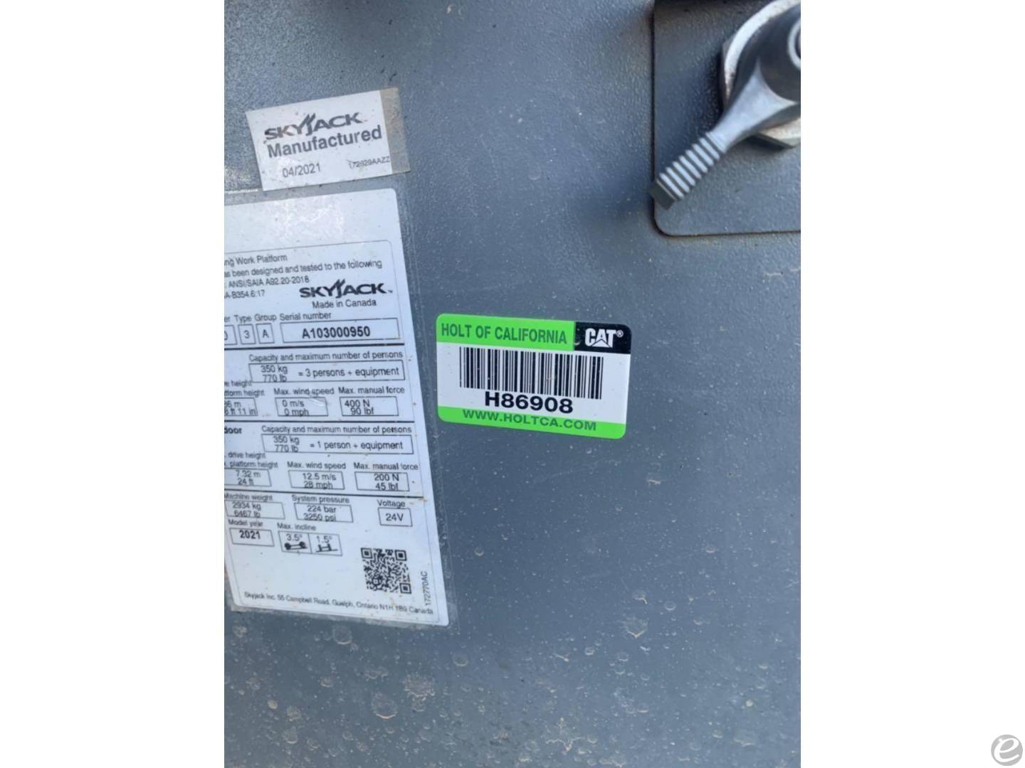 2021 Skyjack SJIII4740 At UsedEquipmentHub.com